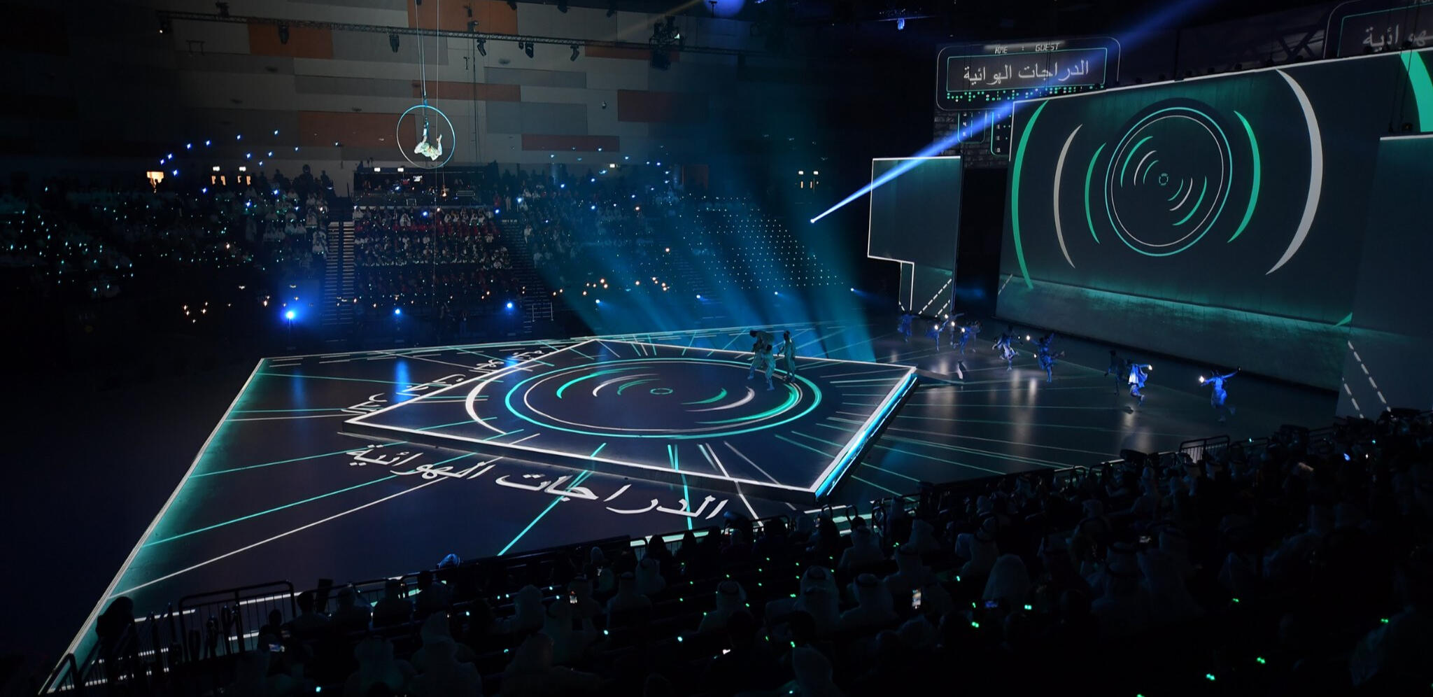 Opening GCC Games - Cirque Éloize - Acrobatic advisor & coach (2022)