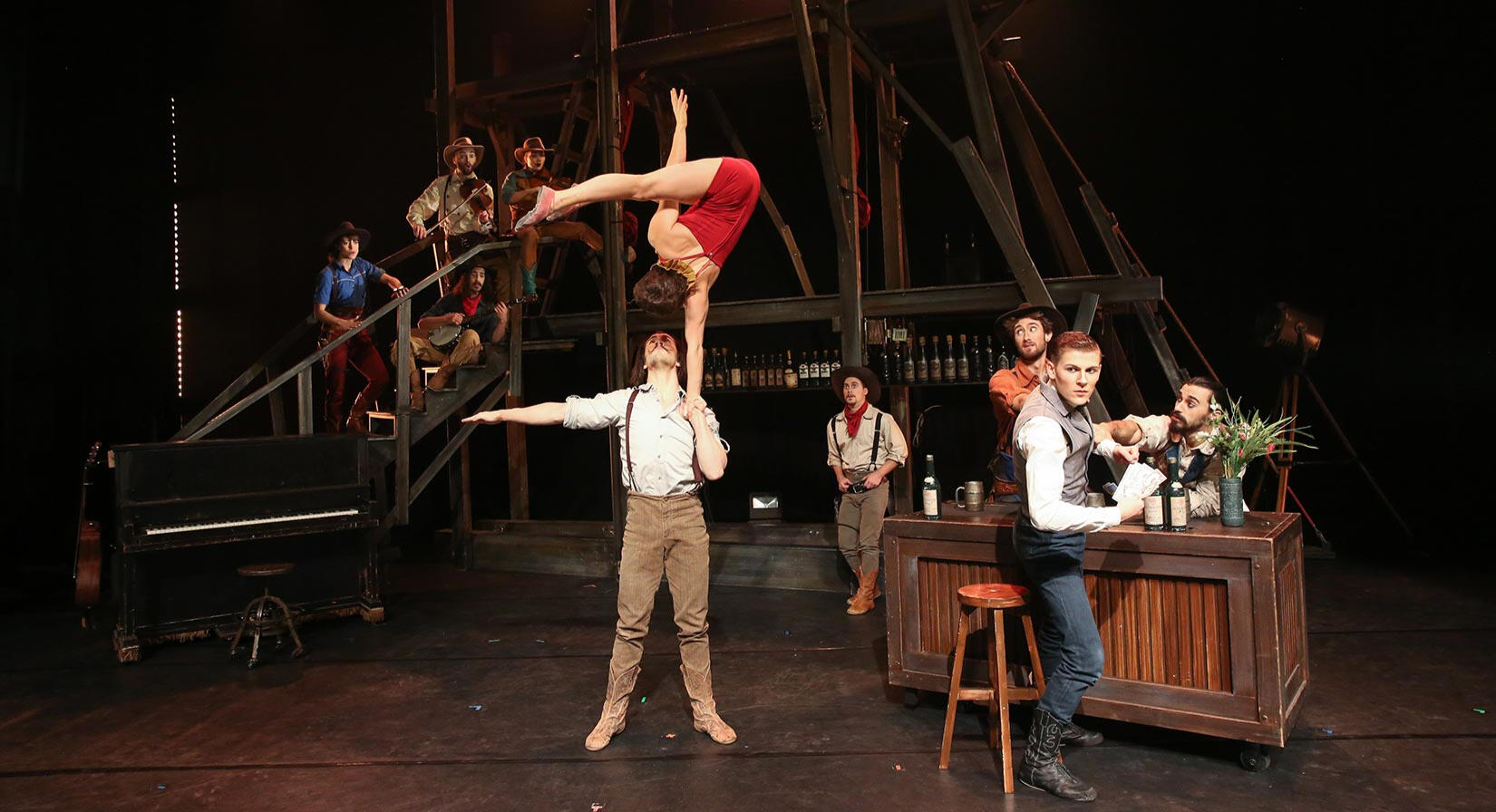 Saloon - Cirque Éloize - Acrobatic designer & Headcoach (2016-2019)